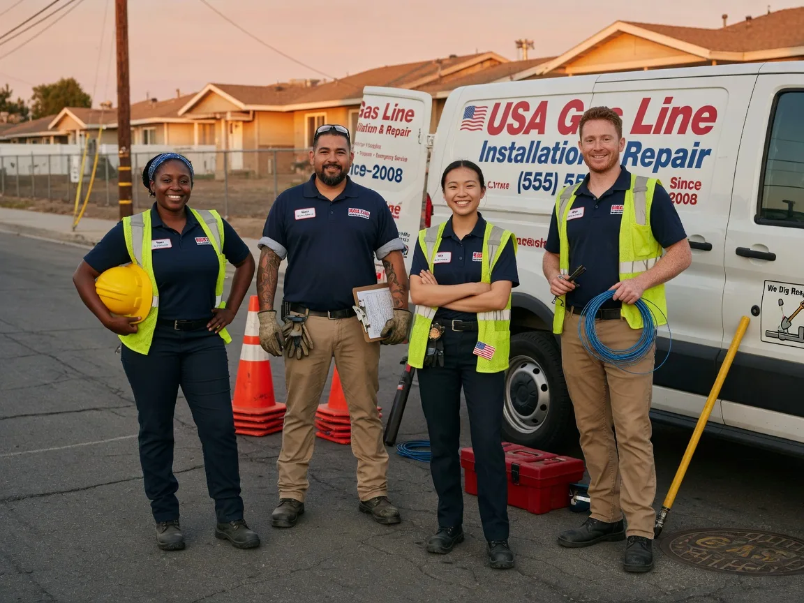 Gas Line Installation company in Colome, SD